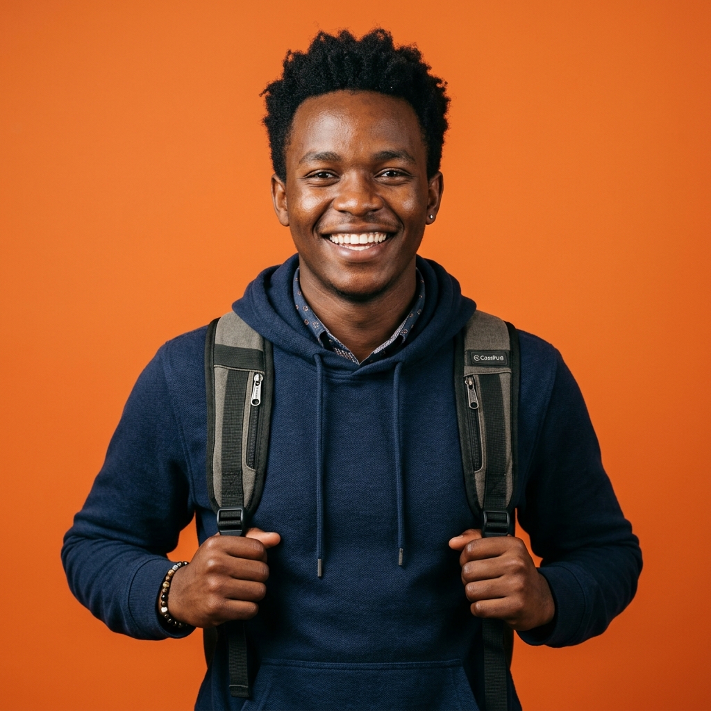 Smiling Student